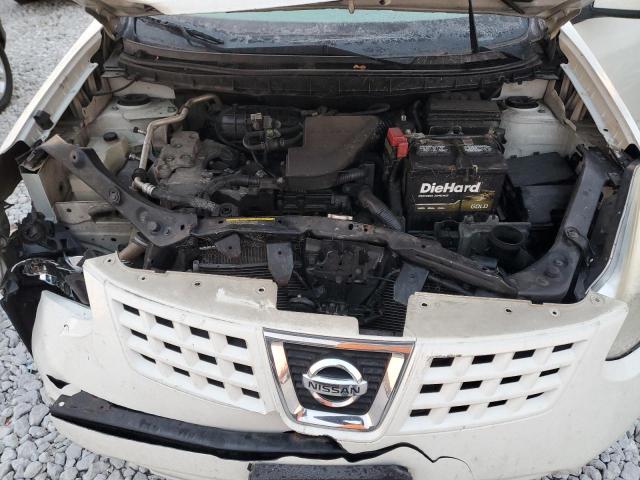 JN8AS5MV7AW600261 - 2010 NISSAN ROGUE S WHITE photo 11