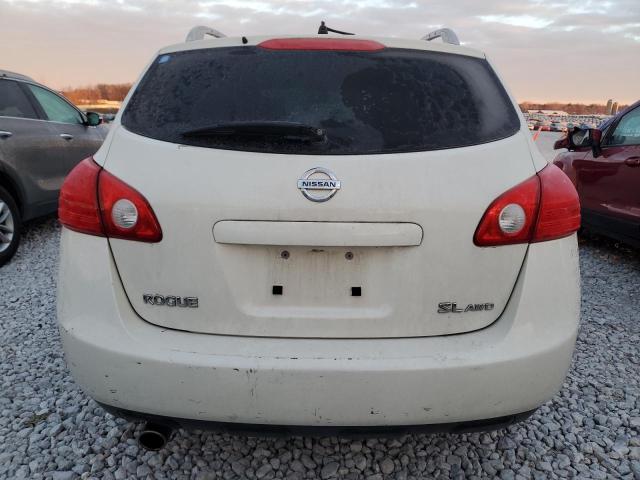 JN8AS5MV7AW600261 - 2010 NISSAN ROGUE S WHITE photo 6