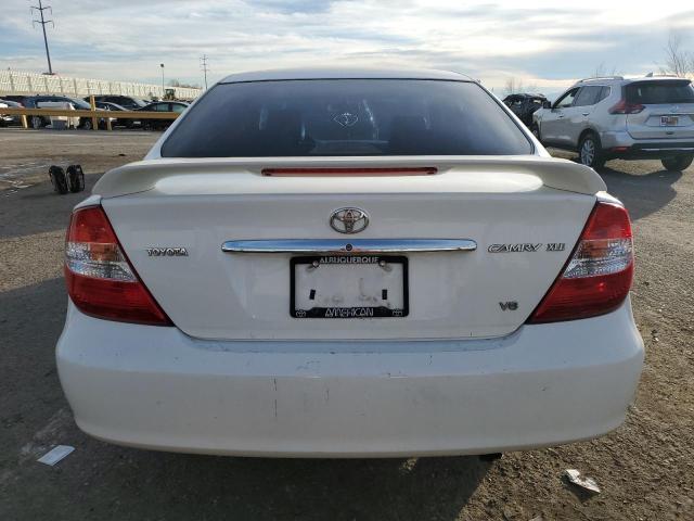 4T1BF30K04U063751 - 2004 TOYOTA CAMRY LE WHITE photo 6