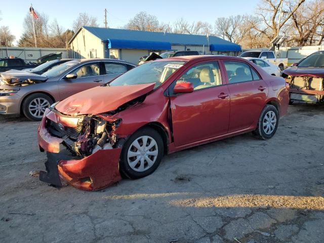 JTDBL40E699071148 - 2009 TOYOTA COROLLA BASE RED photo 1