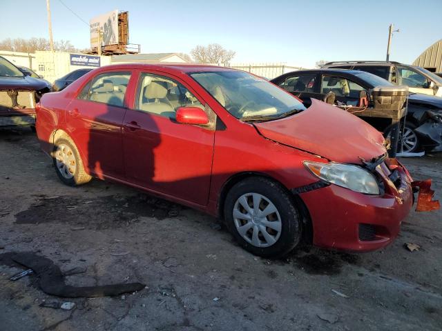 JTDBL40E699071148 - 2009 TOYOTA COROLLA BASE RED photo 4