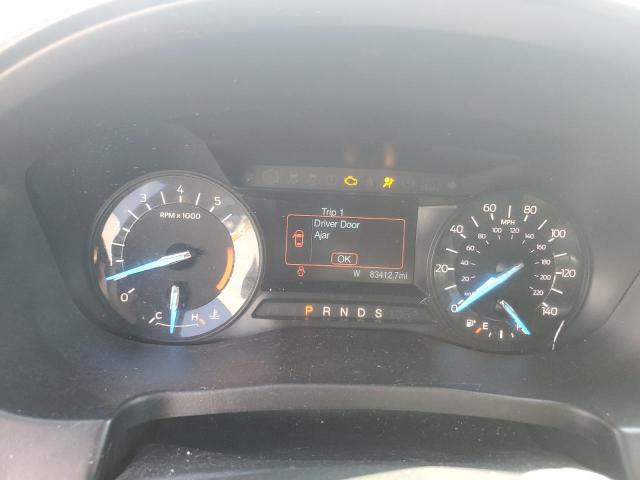 1FM5K8D81JGC83530 - 2018 FORD EXPLORER XLT Blanc photo 9