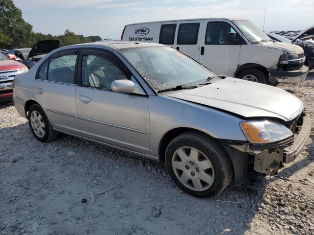 1HGES26761L005785 - 2001 HONDA CIVIC EX SILVER photo 4