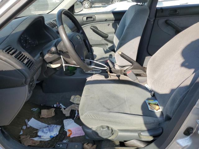 1HGES26761L005785 - 2001 HONDA CIVIC EX SILVER photo 7