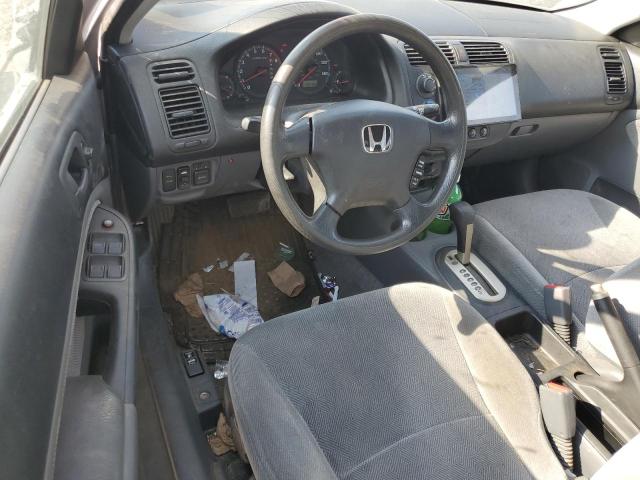 1HGES26761L005785 - 2001 HONDA CIVIC EX SILVER photo 8