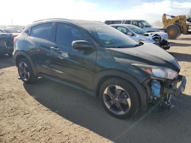 3CZRU6H74JM712326 - 2018 HONDA HR-V EXL Зеленый фото 4