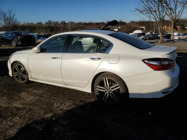 1HGCR3F91GA026476 - 2016 HONDA ACCORD TOURING WHITE photo 2