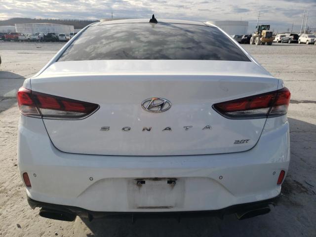 5NPE34AB2KH797944 - 2019 HYUNDAI SONATA LIMITED TURBO WHITE photo 6