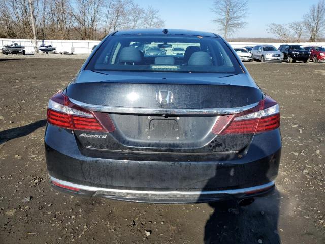 1HGCR2F71GA224449 - 2016 HONDA ACCORD EX BLACK photo 6