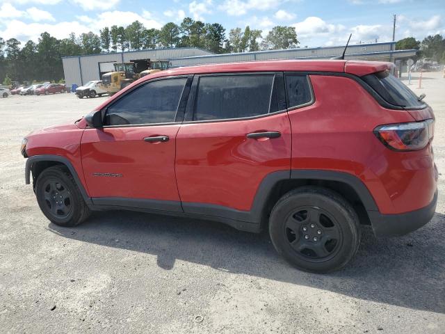 3C4NJCAB4MT567647 - 2021 JEEP COMPASS SPORT RED photo 2