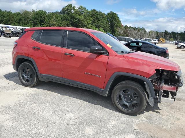 3C4NJCAB4MT567647 - 2021 JEEP COMPASS SPORT RED photo 4