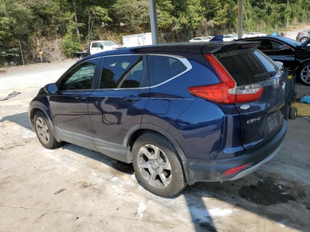 7FARW1H59JE051922 - 2018 HONDA CR-V EX BLUE photo 2