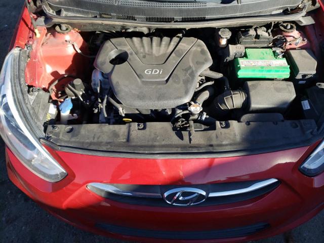 KMHCT5AEXGU258942 - 2016 HYUNDAI ACCENT SE RED photo 11