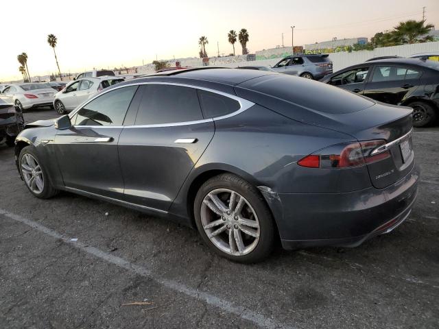 5YJSA1E11FF113821 - 2015 TESLA MODEL S Մոխրագույն լուսանկար 2