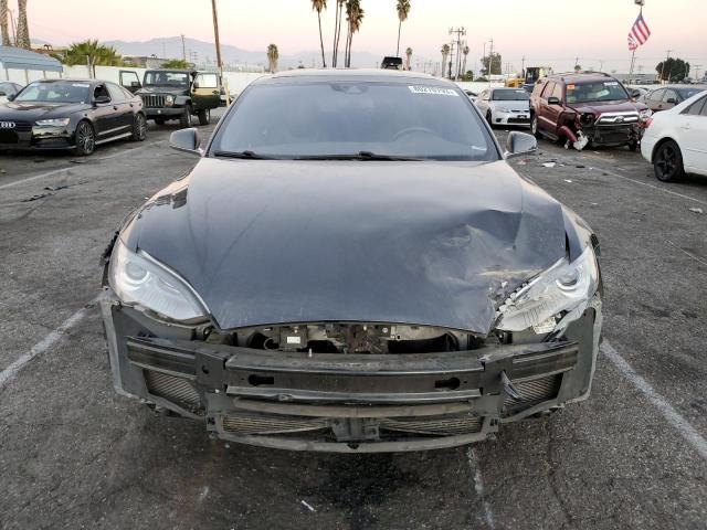 5YJSA1E11FF113821 - 2015 TESLA MODEL S Մոխրագույն լուսանկար 5