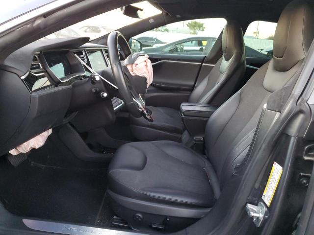 5YJSA1E11FF113821 - 2015 TESLA MODEL S Մոխրագույն լուսանկար 7