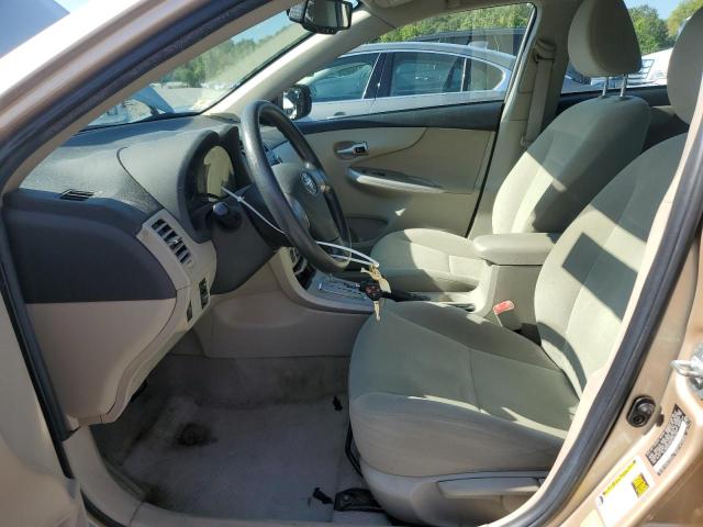 2T1BU4EE5BC748146 - 2011 TOYOTA COROLLA BASE GOLD photo 7