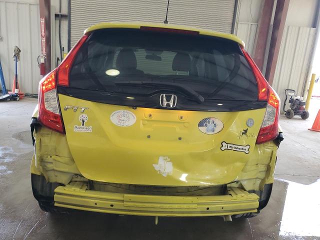 3HGGK5H56FM734025 - 2015 HONDA FIT LX YELLOW photo 6