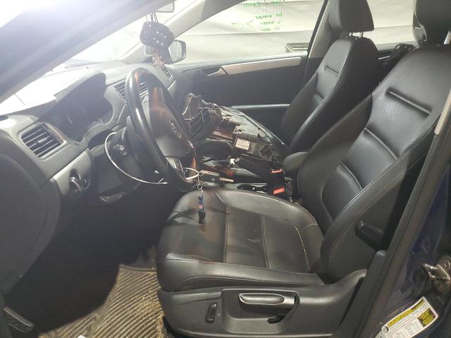 3VWD17AJ8EM428575 - 2014 VOLKSWAGEN JETTA SE Bleu photo 7