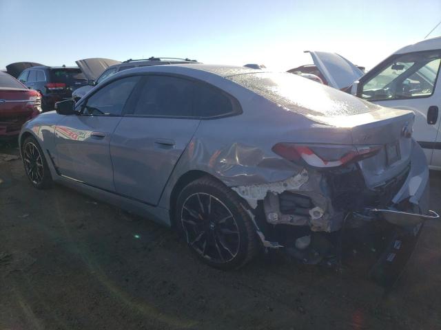WBY33AW0XPFP04388 - 2023 BMW I4 M50 GRAY photo 2