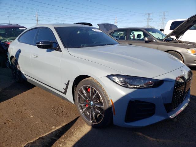 WBY33AW0XPFP04388 - 2023 BMW I4 M50 GRAY photo 4