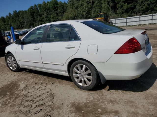 1HGCM66537A024631 - 2007 HONDA ACCORD EX Beyaz fotoğraf 2