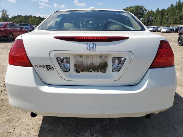 1HGCM66537A024631 - 2007 HONDA ACCORD EX Beyaz fotoğraf 6