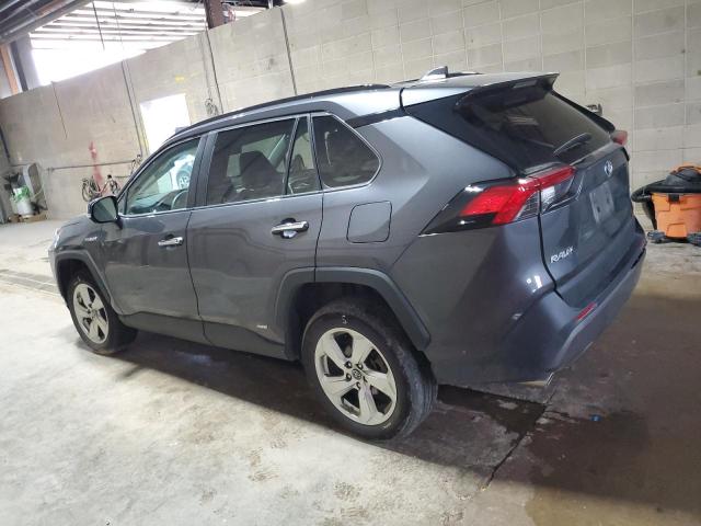 2T3DWRFV9KW033374 - 2019 TOYOTA RAV4 LIMITED GRAY photo 2