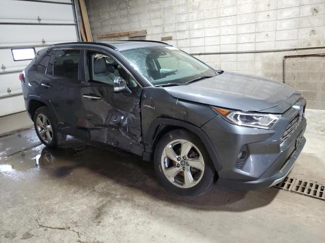 2T3DWRFV9KW033374 - 2019 TOYOTA RAV4 LIMITED GRAY photo 4