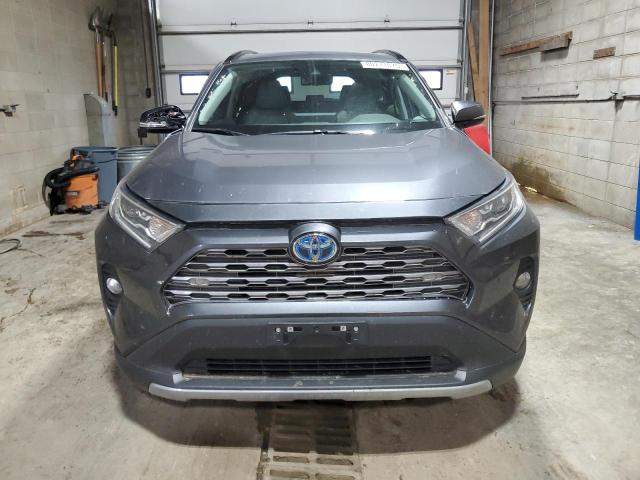 2T3DWRFV9KW033374 - 2019 TOYOTA RAV4 LIMITED GRAY photo 5