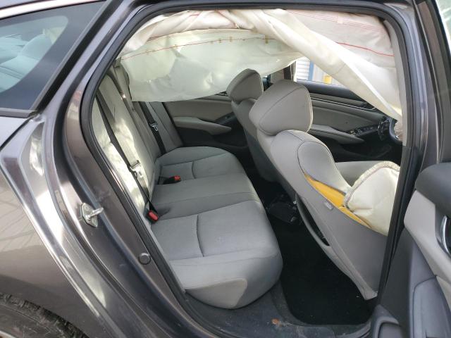 1HGCV1F16KA053742 - 2019 HONDA ACCORD LX GRAY photo 10