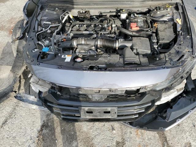 1HGCV1F16KA053742 - 2019 HONDA ACCORD LX GRAY photo 11