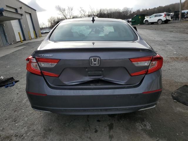 1HGCV1F16KA053742 - 2019 HONDA ACCORD LX GRAY photo 6