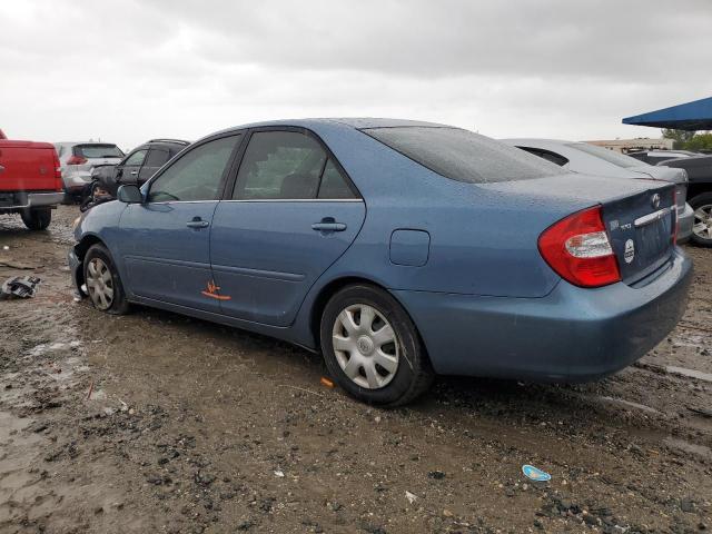 4T1BE32K54U894582 - 2004 TOYOTA CAMRY LE BLUE photo 2