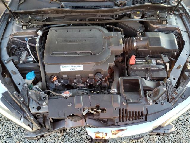 1HGCR3F86GA029512 - 2016 HONDA ACCORD EXL GRAY photo 11