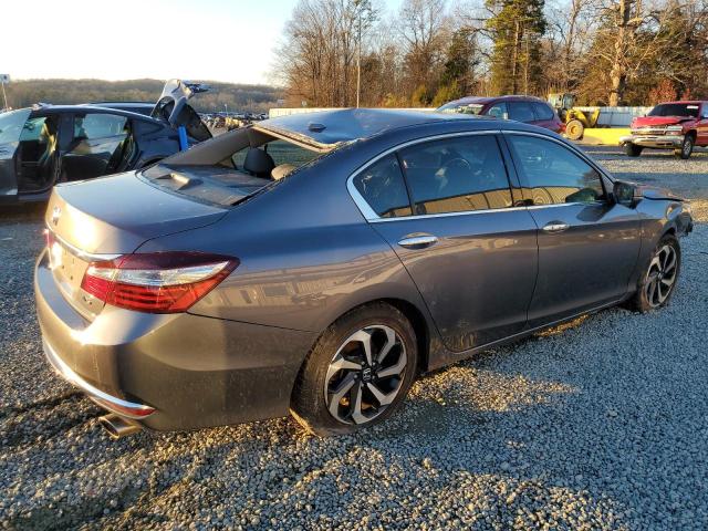 1HGCR3F86GA029512 - 2016 HONDA ACCORD EXL GRAY photo 3