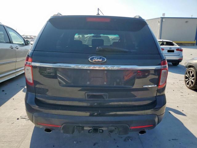 1FM5K7B80DGB77362 - 2013 FORD EXPLORER BLACK photo 6