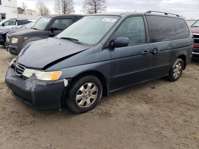 5FNRL18824B120372 - 2004 HONDA ODYSSEY EX GRAY photo 1