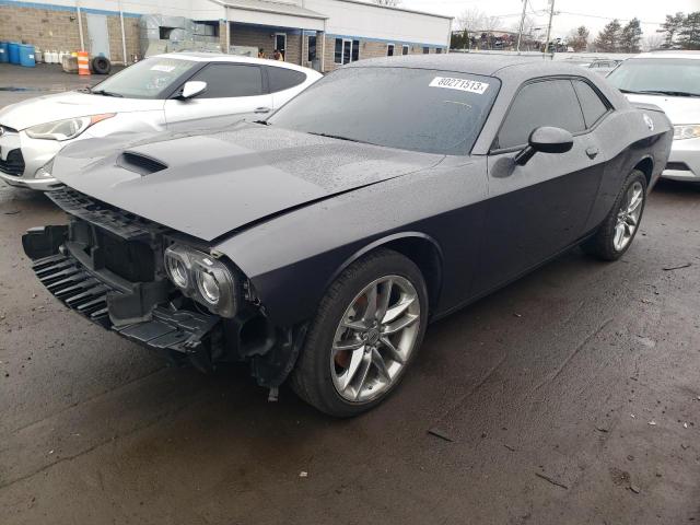 2C3CDZKG0NH136605 - 2022 DODGE CHALLENGER GT GRAY photo 1