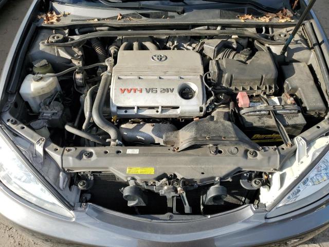 4T1BF32K24U582233 - 2004 TOYOTA CAMRY LE GRAY photo 11