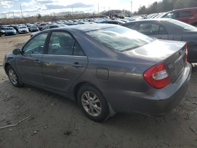 4T1BF32K24U582233 - 2004 TOYOTA CAMRY LE GRAY photo 2