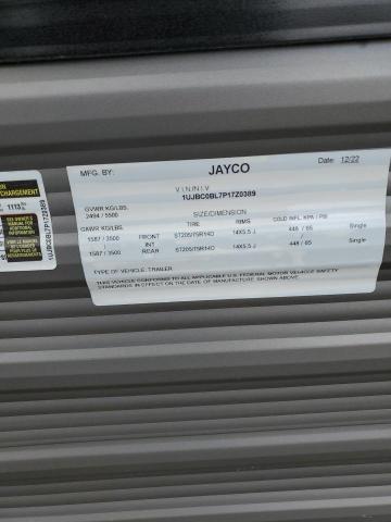 1UJBC0BL7P17Z0389 - 2023 JAYCO JAY FLIGHT WHITE photo 10