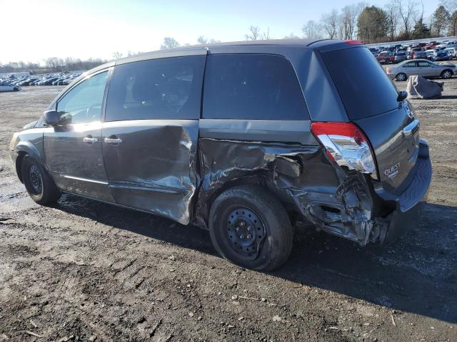 5N1BV28U48N121413 - 2008 NISSAN QUEST S CHARCOAL photo 2