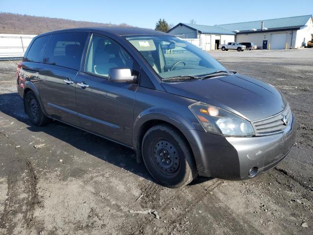 5N1BV28U48N121413 - 2008 NISSAN QUEST S CHARCOAL photo 4