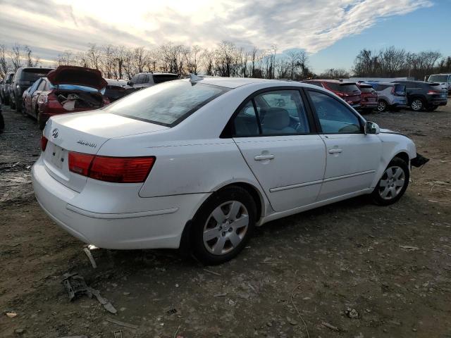 5NPET46C39H539802 - 2009 HYUNDAI SONATA GLS WHITE photo 3