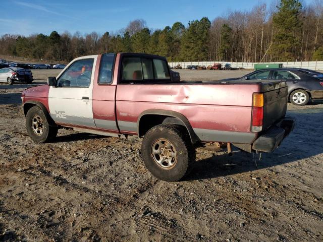 1N6HD16Y5KC330306 - 1989 NISSAN D21 KING CAB RED photo 2