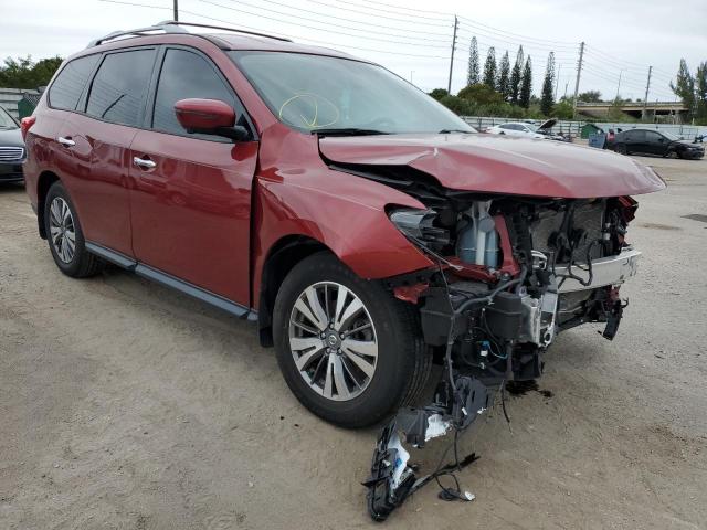 5N1DR2CN1LC630358 - 2020 NISSAN PATHFINDER SL RED photo 4