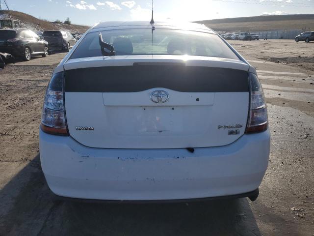 JTDKB20U640028439 - 2004 TOYOTA PRIUS WHITE photo 6