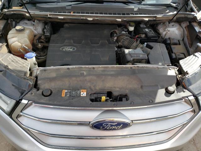 2FMPK4J80GBB44544 - 2016 FORD EDGE SEL SILVER photo 11