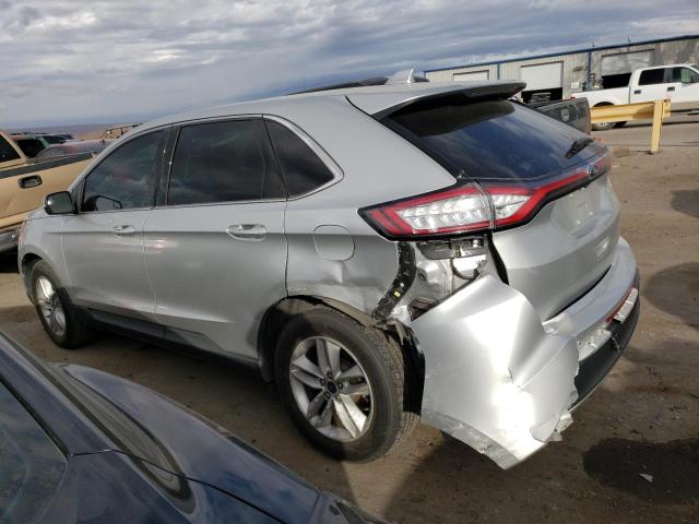 2FMPK4J80GBB44544 - 2016 FORD EDGE SEL SILVER photo 2